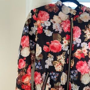 Floral Bomber Jacker